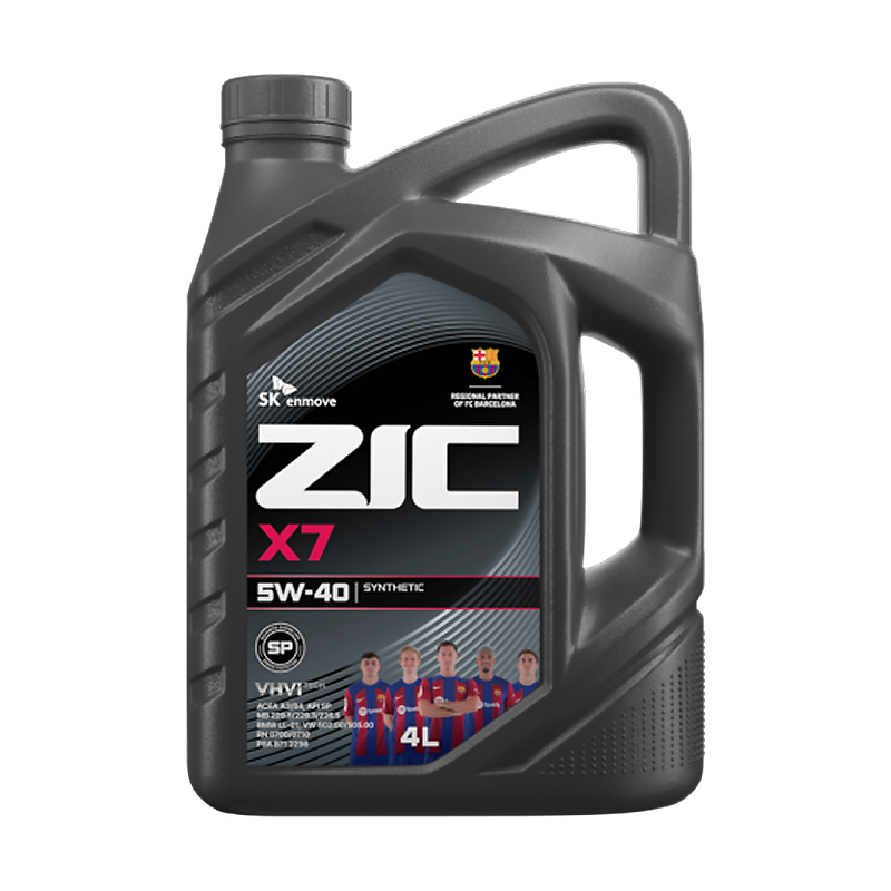 Моторное масло ZIC X7 5W40, 4л 162662 в Красноярске – купить по